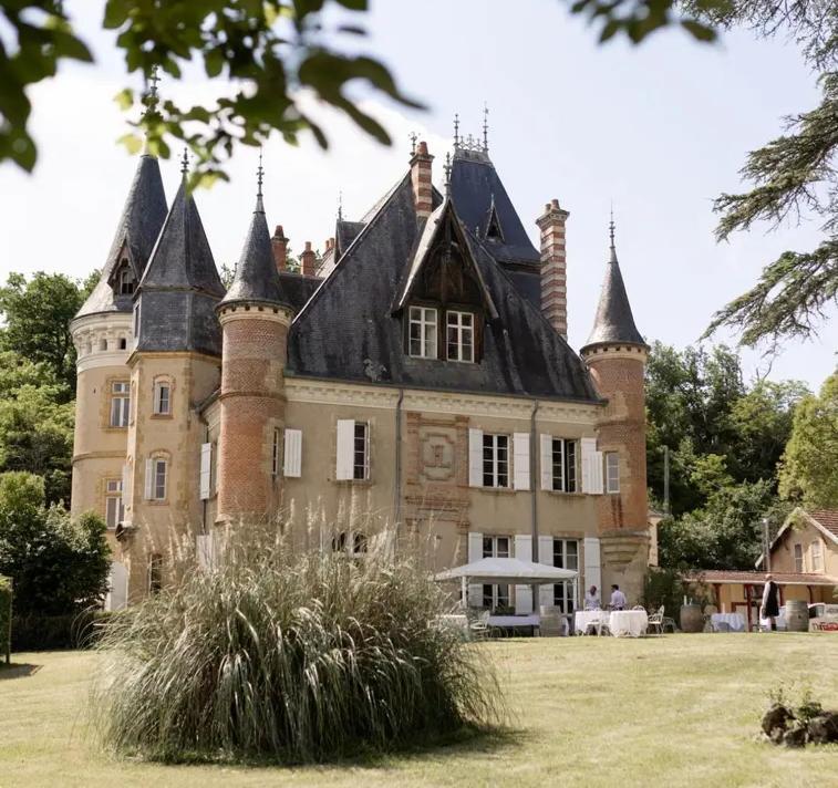 Camping Et Hotel Chateau Du Haget Montesquiou Eksteriør bilde